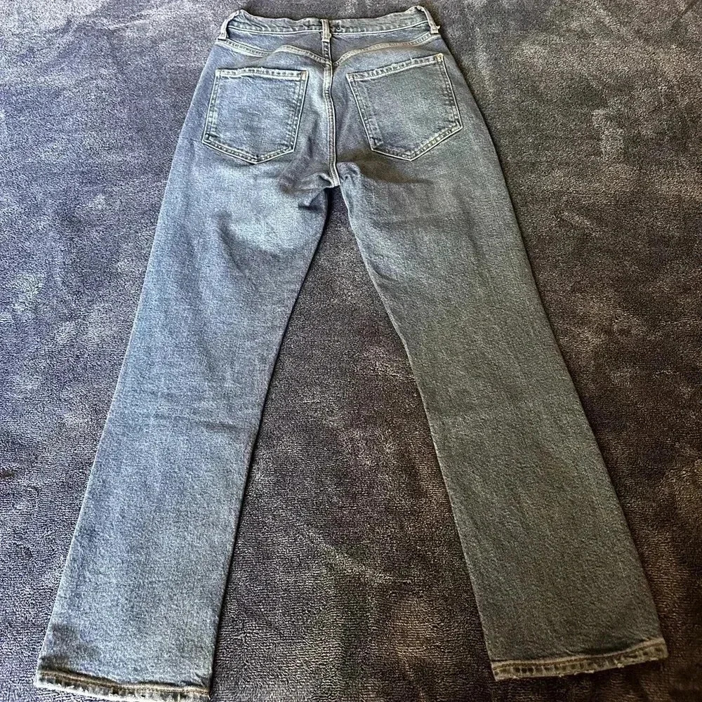 AGOLDE Riley High Rise Straight Jeans size 26 - Picture 9 of 11